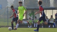 Leon Gerboni, classe 2005 di Gabicce, da quattro stagioni al Rimini Calcio