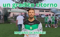 Mariano De Angelis torna a Pievebovigliana e ringrazia l'Academy Civitanovese del presidente Squadroni