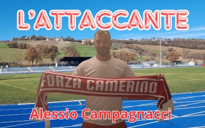 Camerino: arriva il nuovo attaccante per mister Giacometti,  Alessio Campagnacci